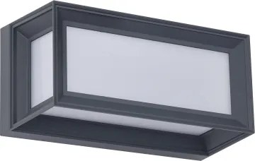 Brilagi - PARKER aplică LED de exterior cu senzor, 12W, 230V, antracit, IP44