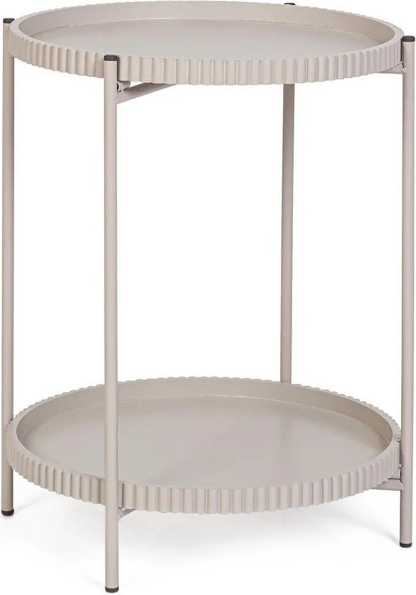 Măsuță auxiliară rotundă din metal ø 42 cm Herdys – Yes Everyday