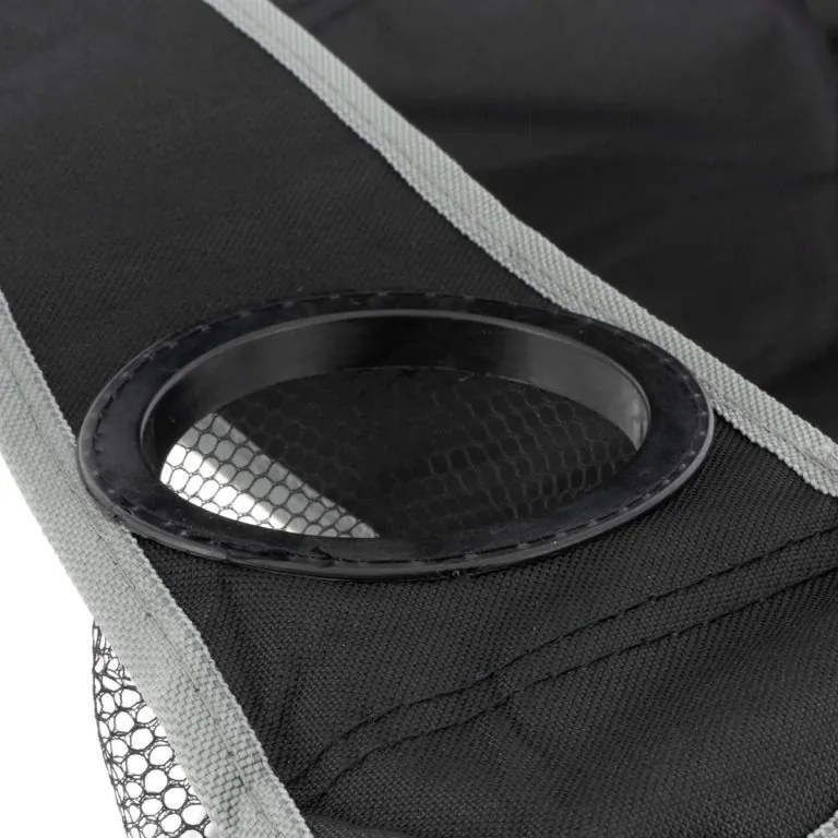Set de 2 scaune pliabile - negru