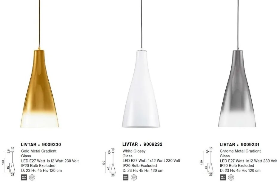 Pendul design decorativ modern LIVTAR