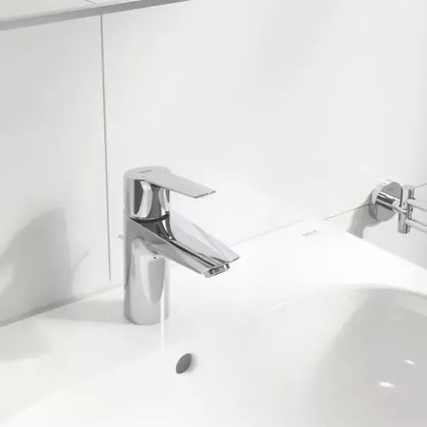 Baterie lavoar Grohe Start S crom lucios cu ventil Pop-Up