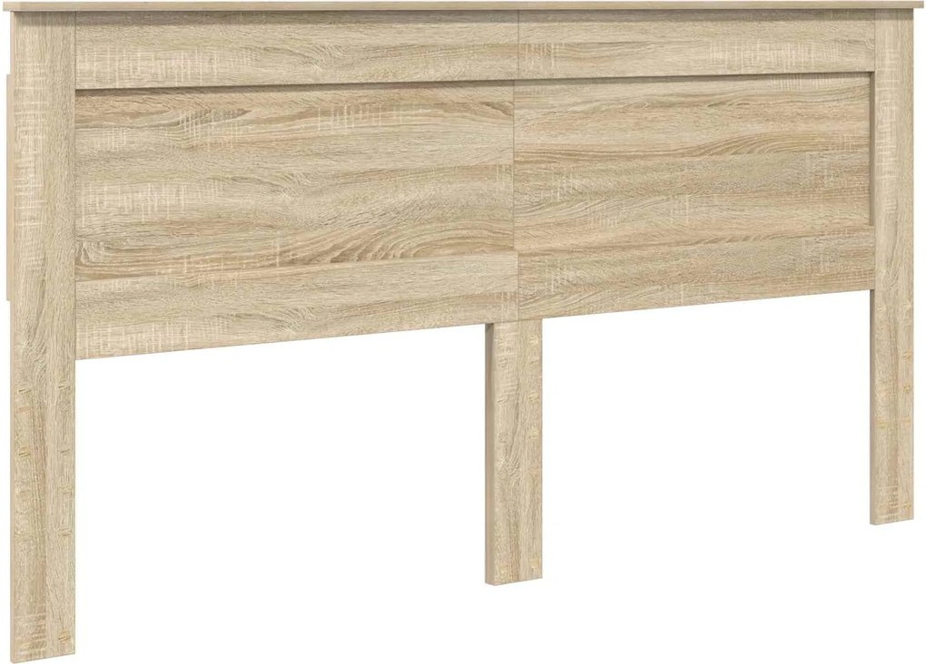 vidaXL Tăblie cap cu headboard Stejar Sonoma 200 cm Lemn compozit