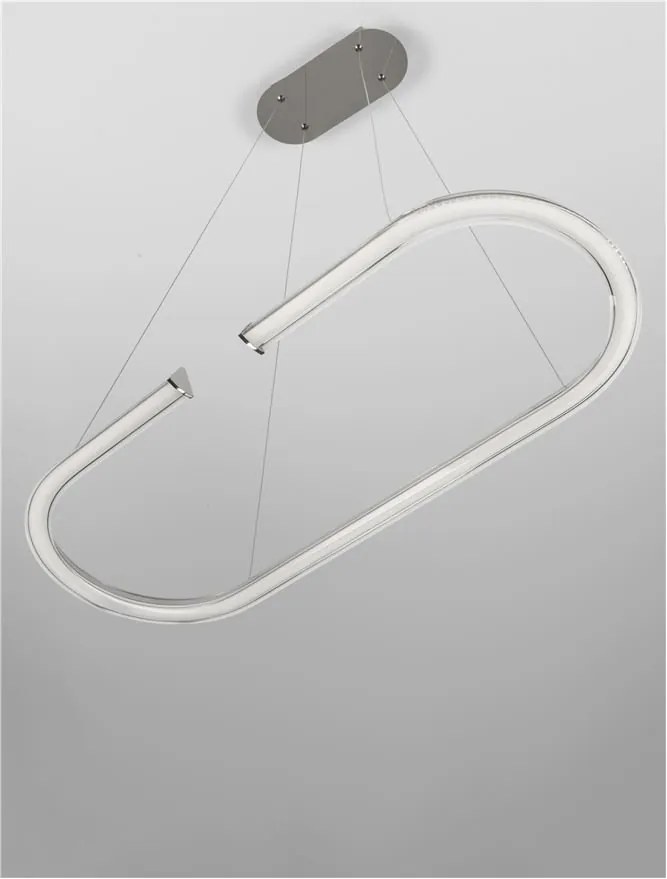 Lustra LED suspendata design circular ELMO