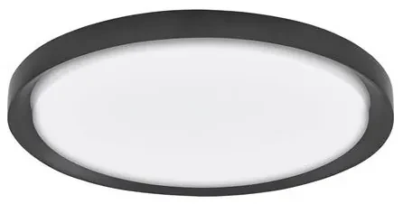 Plafoniera LED moderna design slim 46cm TROY negru NVL-9053592