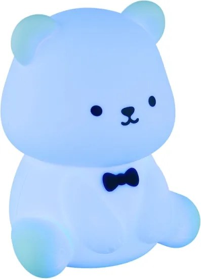 Globo 2870 - Lampă de veghe pentru copii TEDDY, LED RGBW reîncărcabilă, cu reglare a luminozității, LED 1W, 5V, 1200 mAh, ursuleț