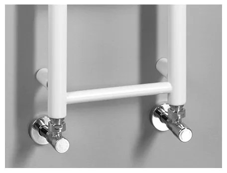 Radiator de baie Sapho DINA, 282 W, 25 x 168 cm, alb