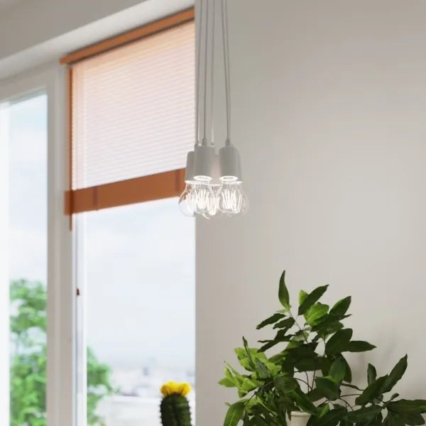 Lustră pe cablu DIEGO 5xE27/60W/230V