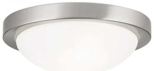 Plafoniera iluminat baie, protectie IP44, diametru 32cm, Fato satin chrome NU 9-365/32 satin OR