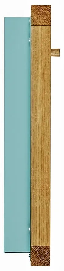 Masă extensibilă de perete Woodman Banti, albastru