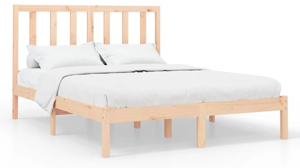 3106763 vidaXL Cadru de pat, 120x200 cm, lemn masiv