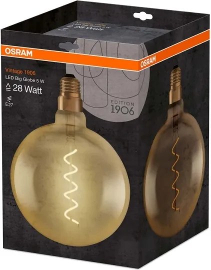 Bec LED VINTAGE E27/5W/230V - Osram