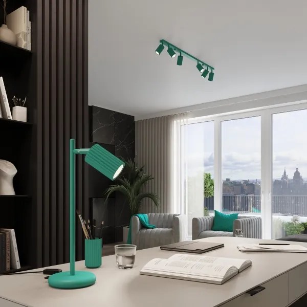 Brilagi - Spot LED CRESTO 4xGU10/10W/230V turcoaz