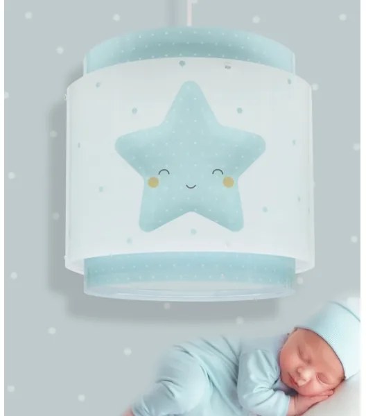 Lustră pentru copii BABY DREAMS 1xE27/15W/230V albastru Dalber 76012T