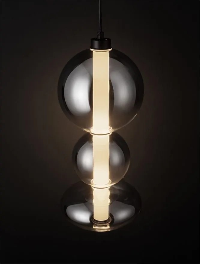 Pendul, Lustra LED design modern decorativ CRATER