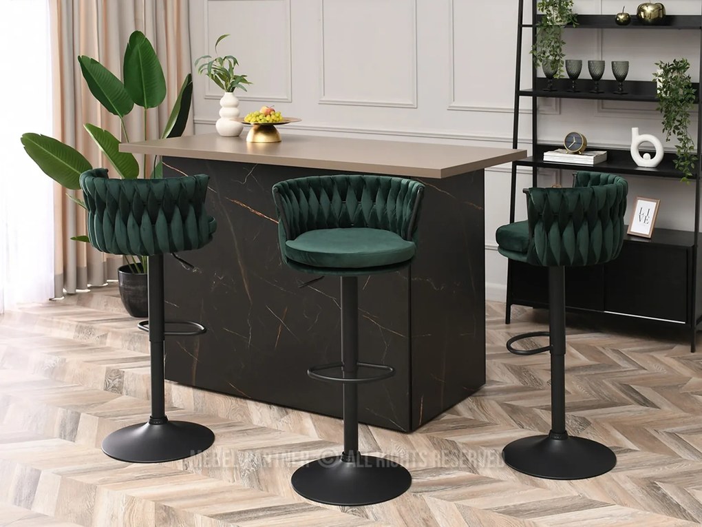 Scaun Adel (verde + negru). 1110646