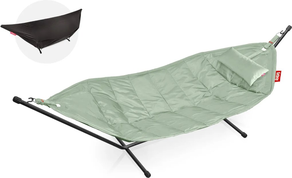 Hamac Headdemock Deluxe, culori multiple - Fatboy Culoare: verde marin