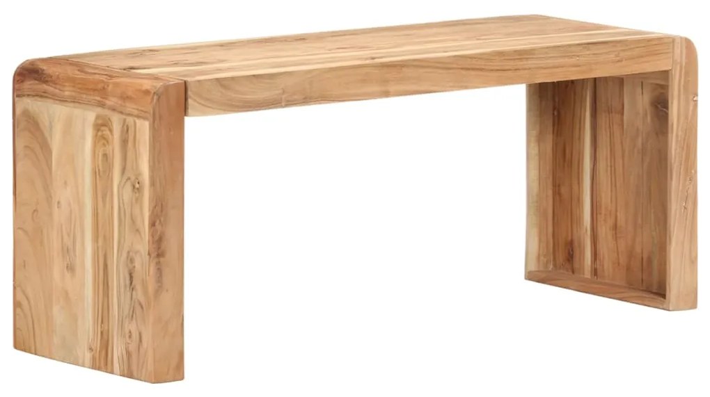 323584 vidaXL Bancă, 110x38x46 cm, lemn masiv de acacia