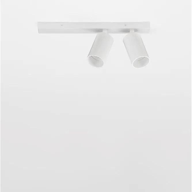 Plafoniera cu 2 spoturi GU10 ZELOS alb
