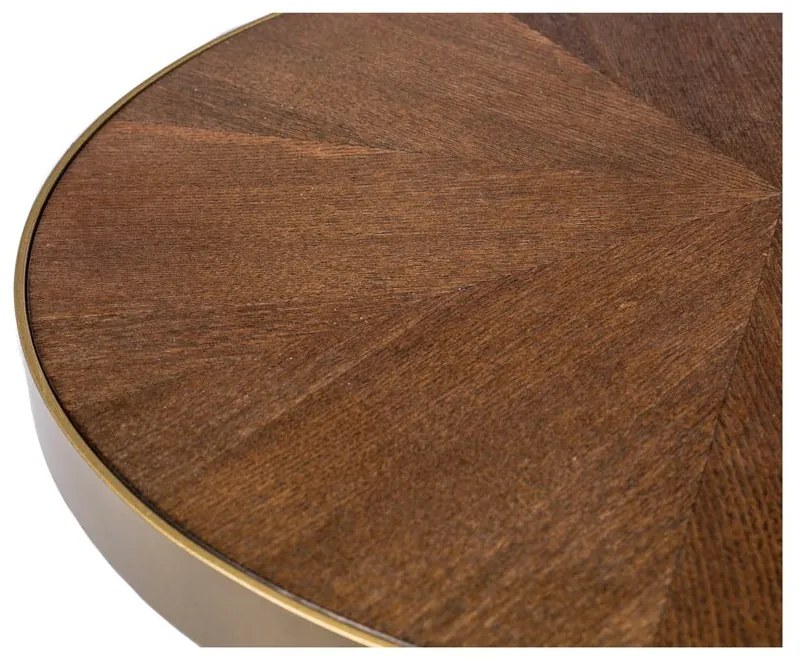 Masă de dining cu blat cu aspect de lemn de frasin 90x180 cm Denise – White Label