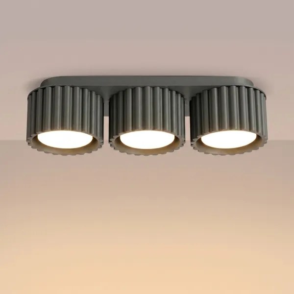 Sollux SL.2629 - Spot AURA 3xGX53/10W/230V negru