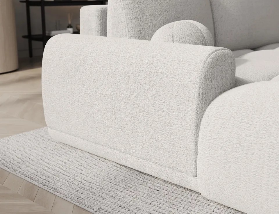 Colțar Vittario extensibil, 227x170x95 cm, orientare stânga – Royal 01