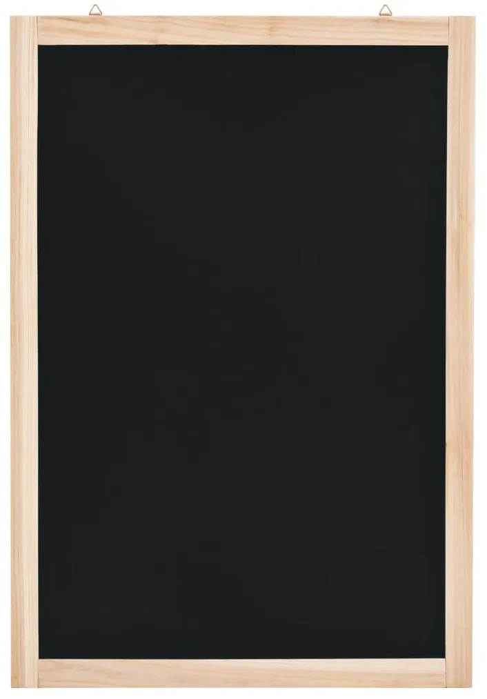 Tabla neagra pentru perete, lemn de cedru, 40 x 60 cm 40 x 60 cm