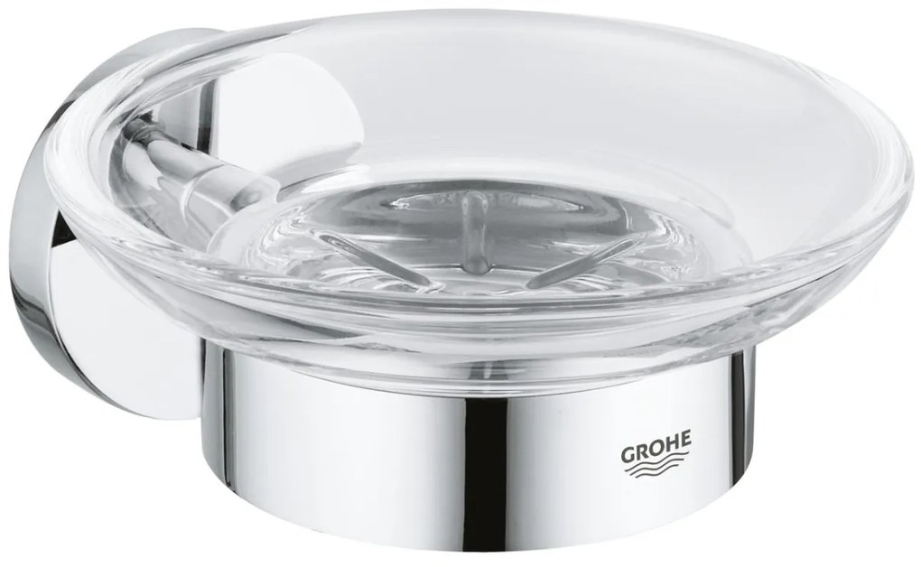 Grohe Essentials săpunieră perete crom-transparent 40444001