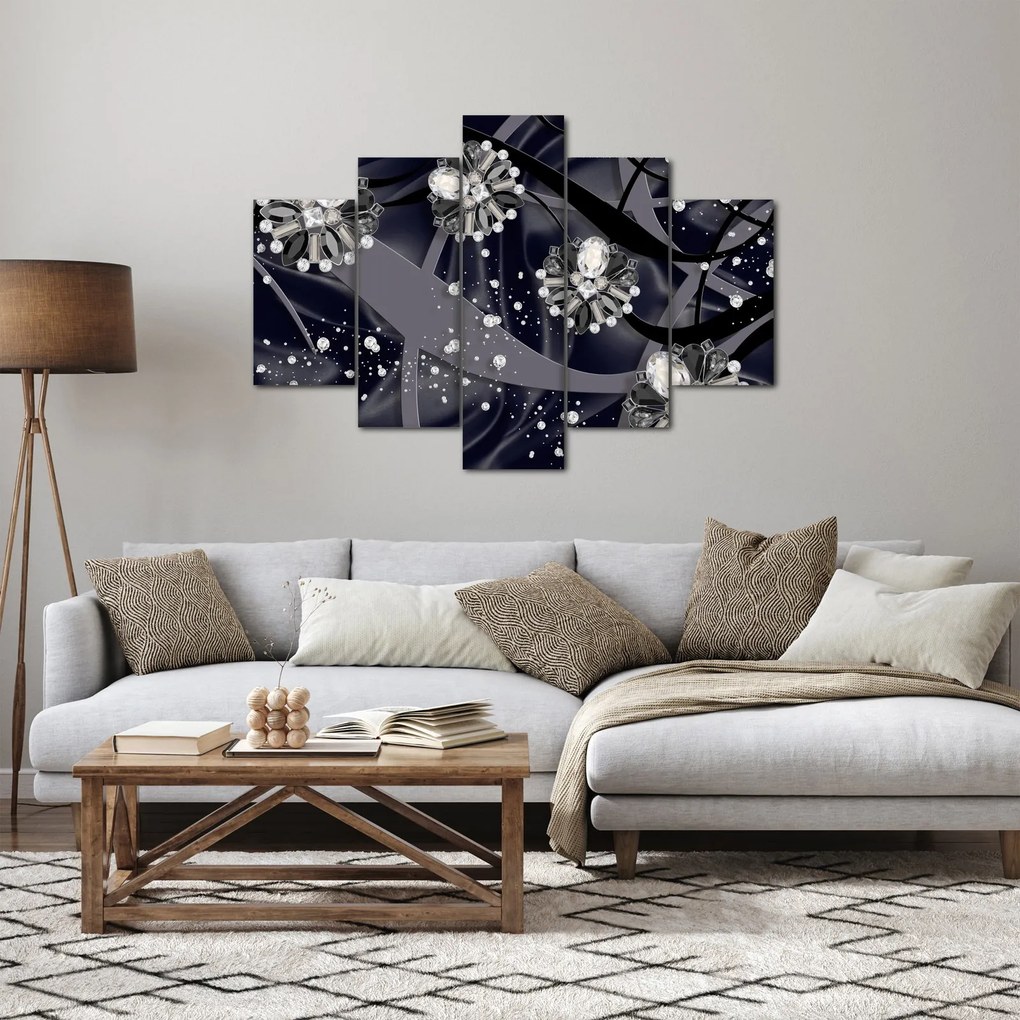 Tablou - Diamante în spațiu (150x105 cm)