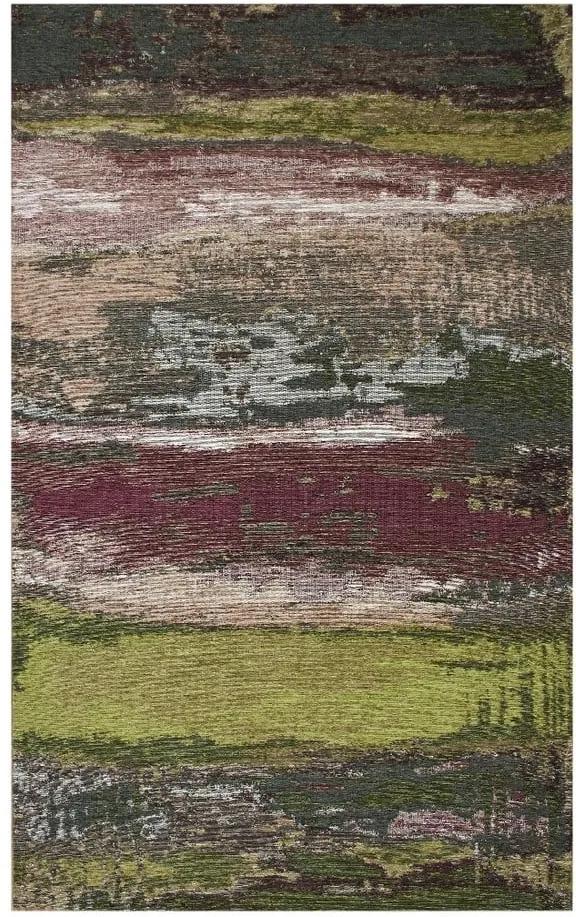 Covor Eco Rugs Green Abstract, 80 x 150 cm