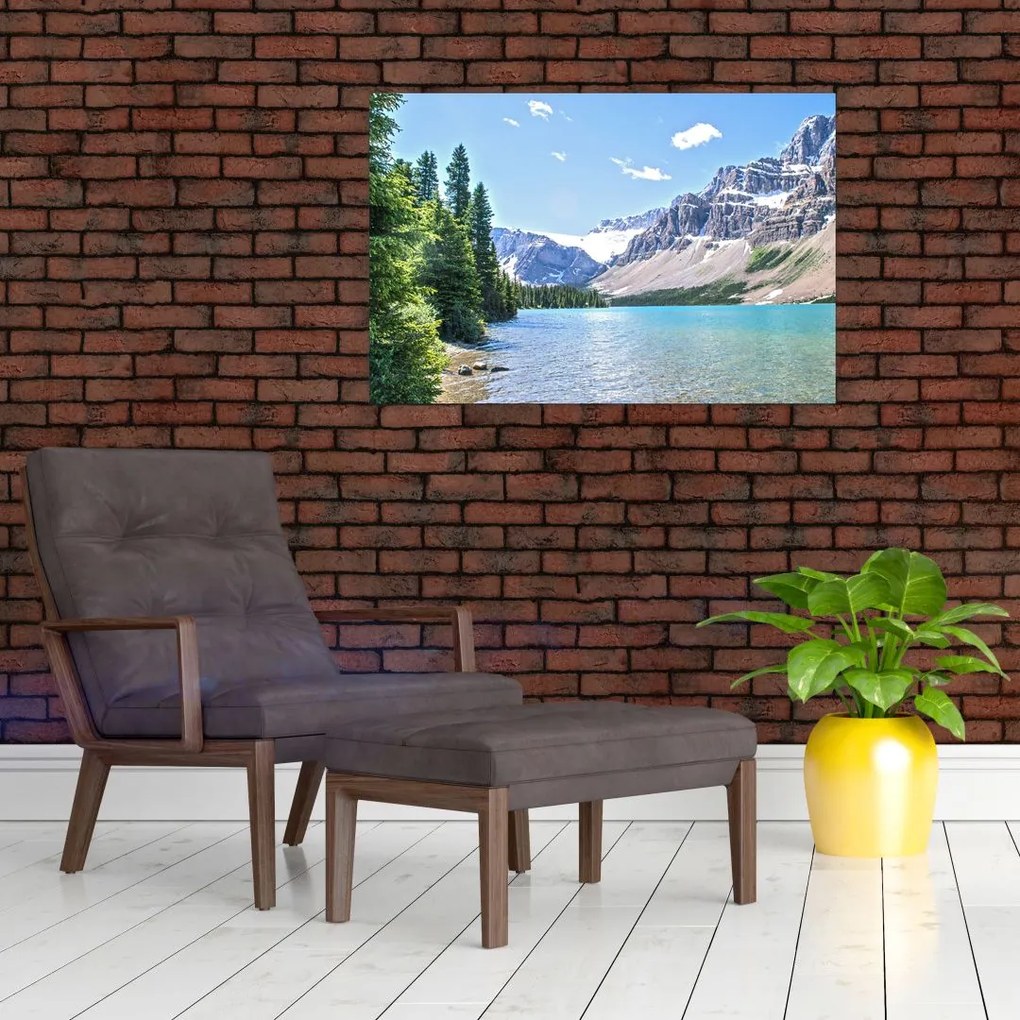 Tablou - Lac Alpin (90x60 cm)