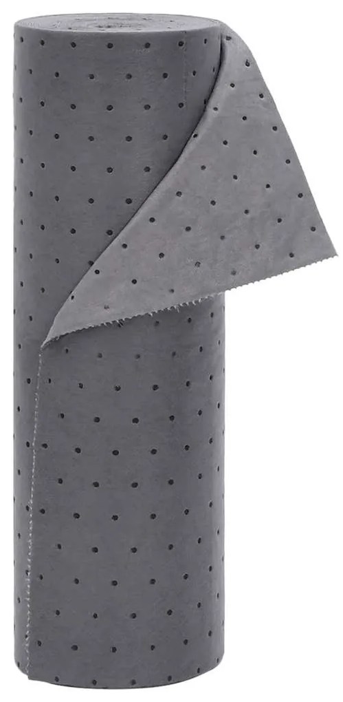 vidaXL Tampă absorbantă de ulei gri 40x1000 cm