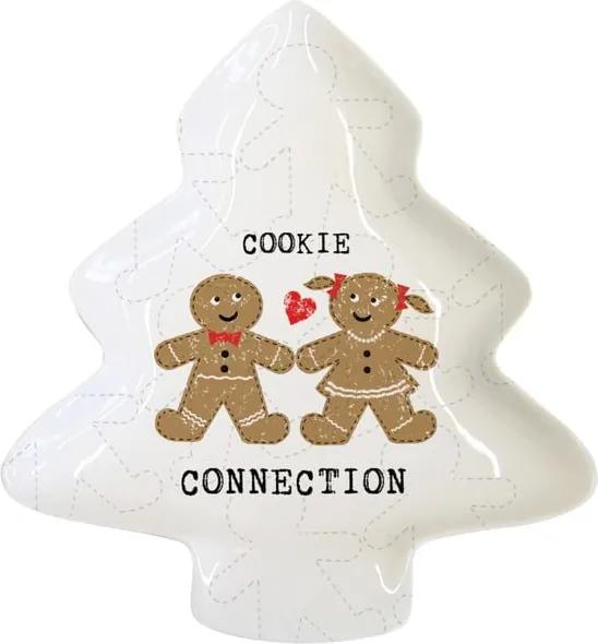 Tavă decorativă cu motive de Crăciun PPD Cookie Connection