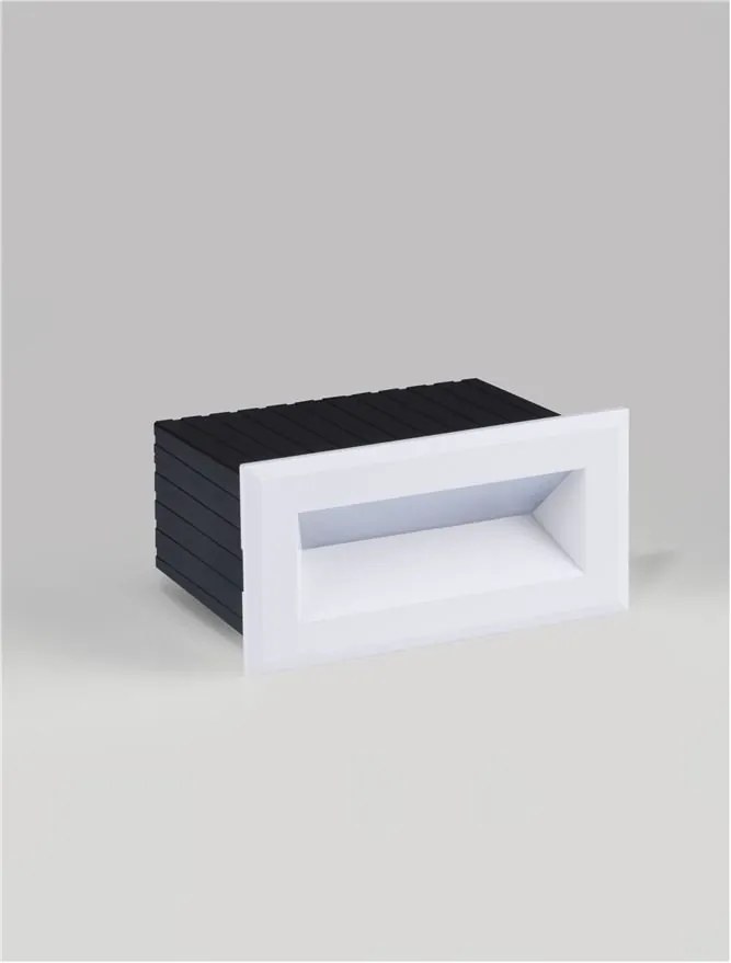 Spot LED incastrabil iluminat exterior ambiental IP54 VIVION alb