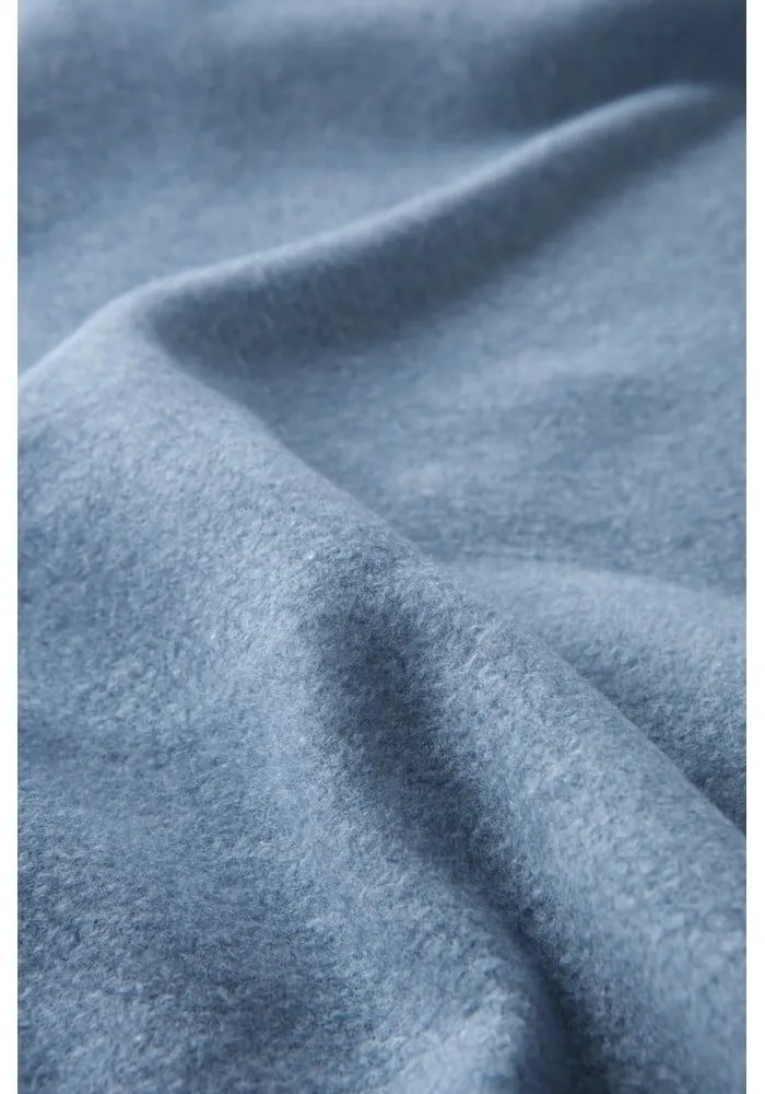 Pled din amestec de bumbac Euromant Basics, 140 x 180 cm, gri