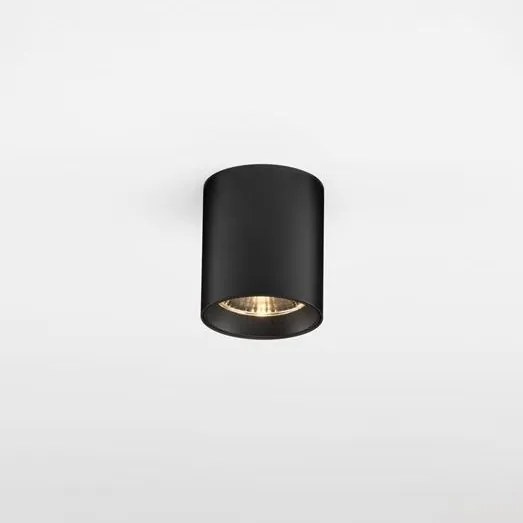 Spot aplicat LED design tehnic IRIS negru