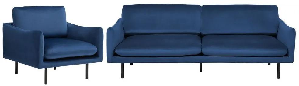 Zondo Set canapele Virrat (albastru închis). Promo -22%. 1011137