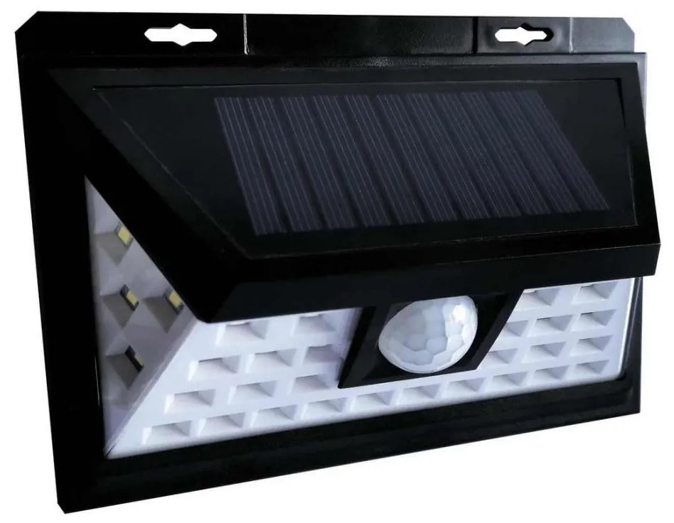 Aplică LED solară cu senzor LED/5W/3,7V 1800 mAh IP65