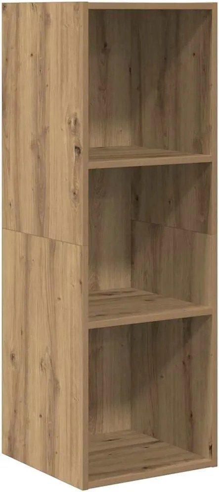 vidaXL Set comodă TV Stejar Artizanal 37 x 37 x 107 cm Lemn compozit