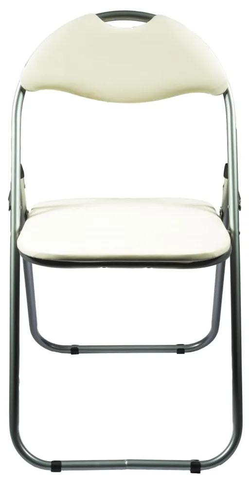 5999058328394 UnicSpot RO Set 6 scaune pliante Cordoba bej, 38.5x43x79 cm