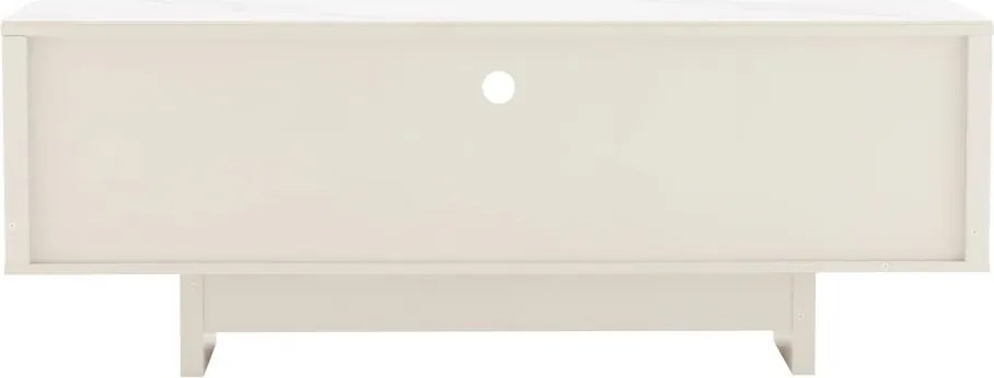 Comoda TV cu blat ceramic SAVOY 150cm alb