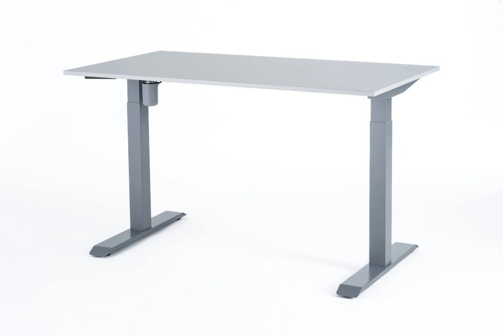 Viva New Generation 2.0, Birou reglabil electric, un singur motor - Standard - 1200x800x18 - Gri - Gri