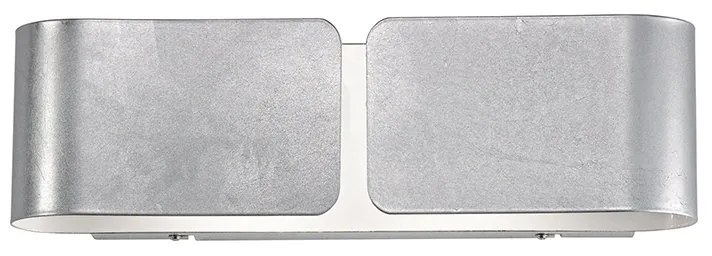 Aplica de perete CLIP AP2 SMALL ARGENTO 088273