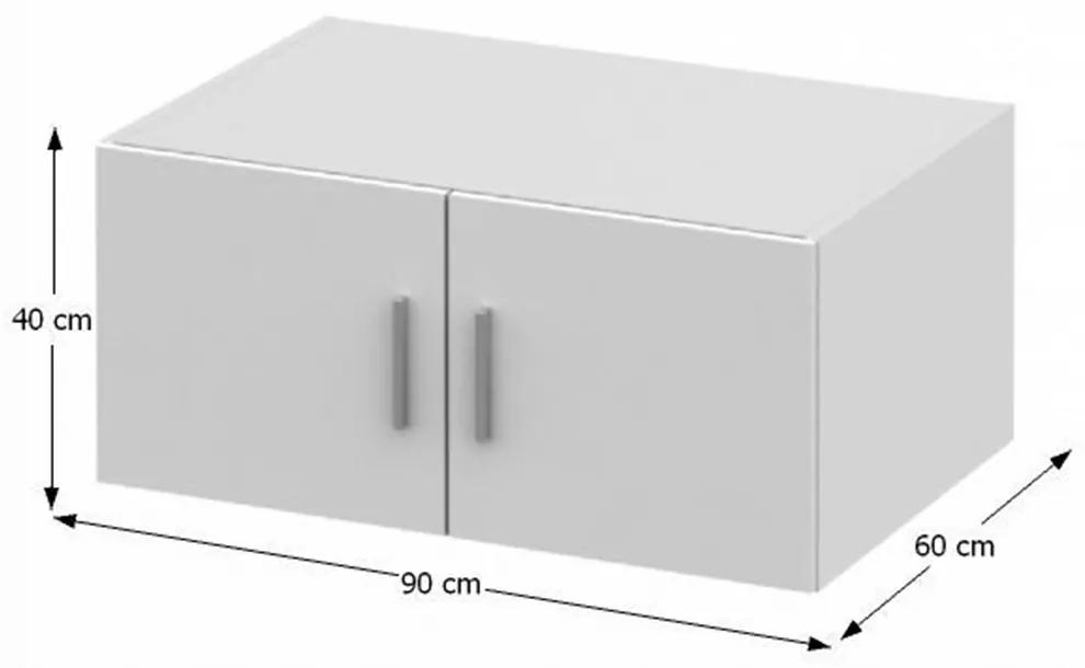 Zondo Suprastructură pentru dulap Izetta Typ 9 (alb). 1006210