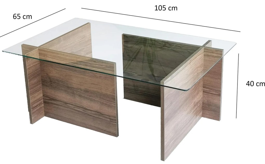 Masă de cafea Elizei (Nuc). 1089520
