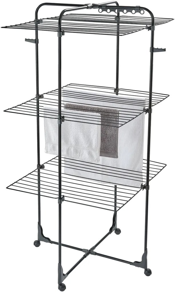Uscător de rufe Leifheit Classic Tower 340 Black,34 m, L