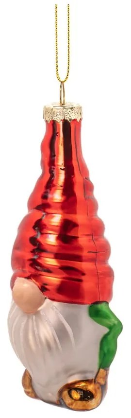 Ornamente de Crăciun lucrate manual 2 buc. din sticlă ø 4 cm Gonk – Sass &amp; Belle