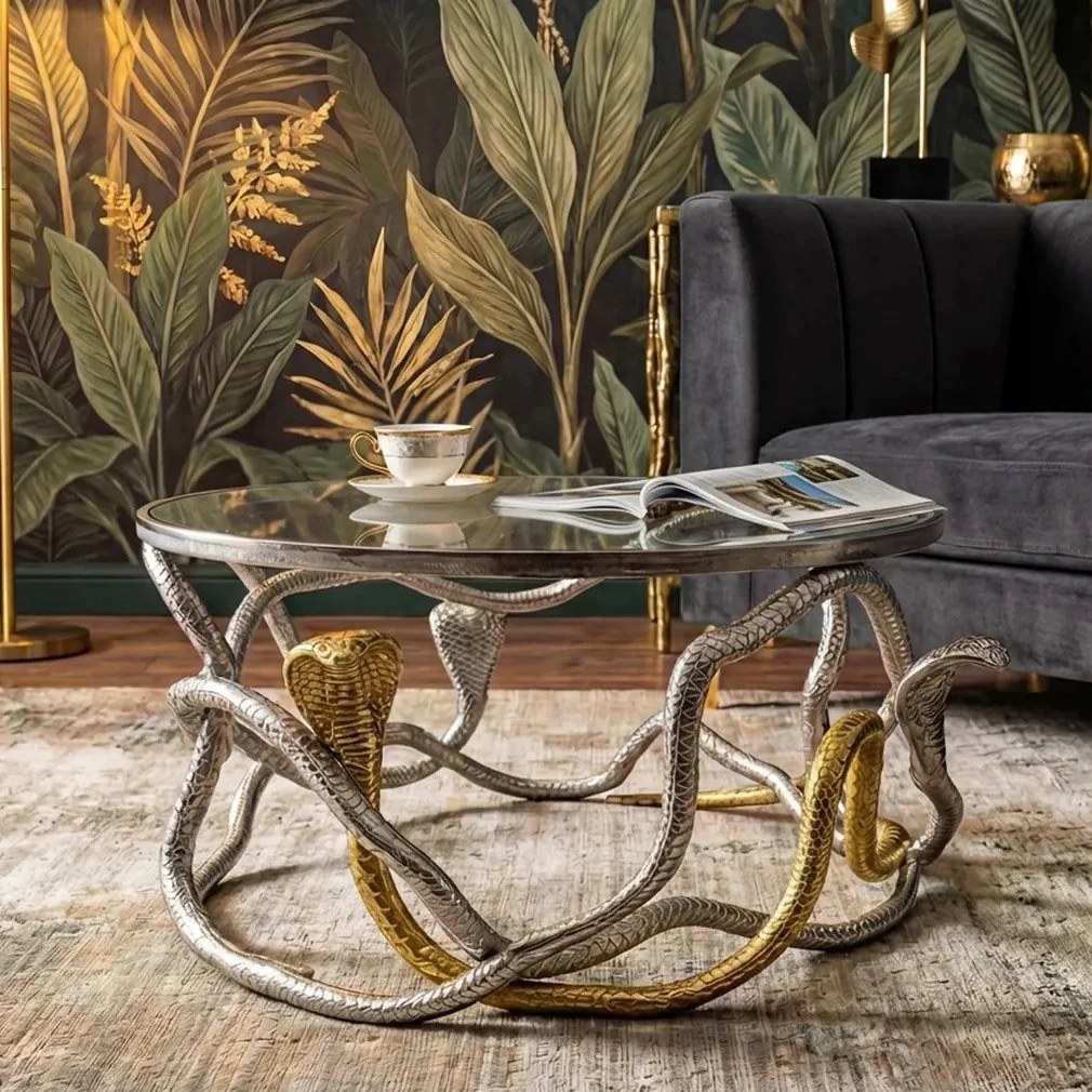 Masuta de cafea extravaganta COBRA 70cm