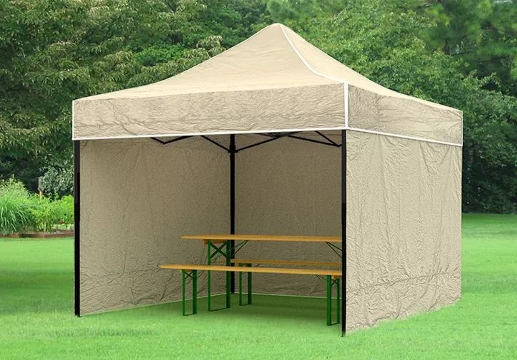 Cort tip foarfecă 3x3 bej simple SQ