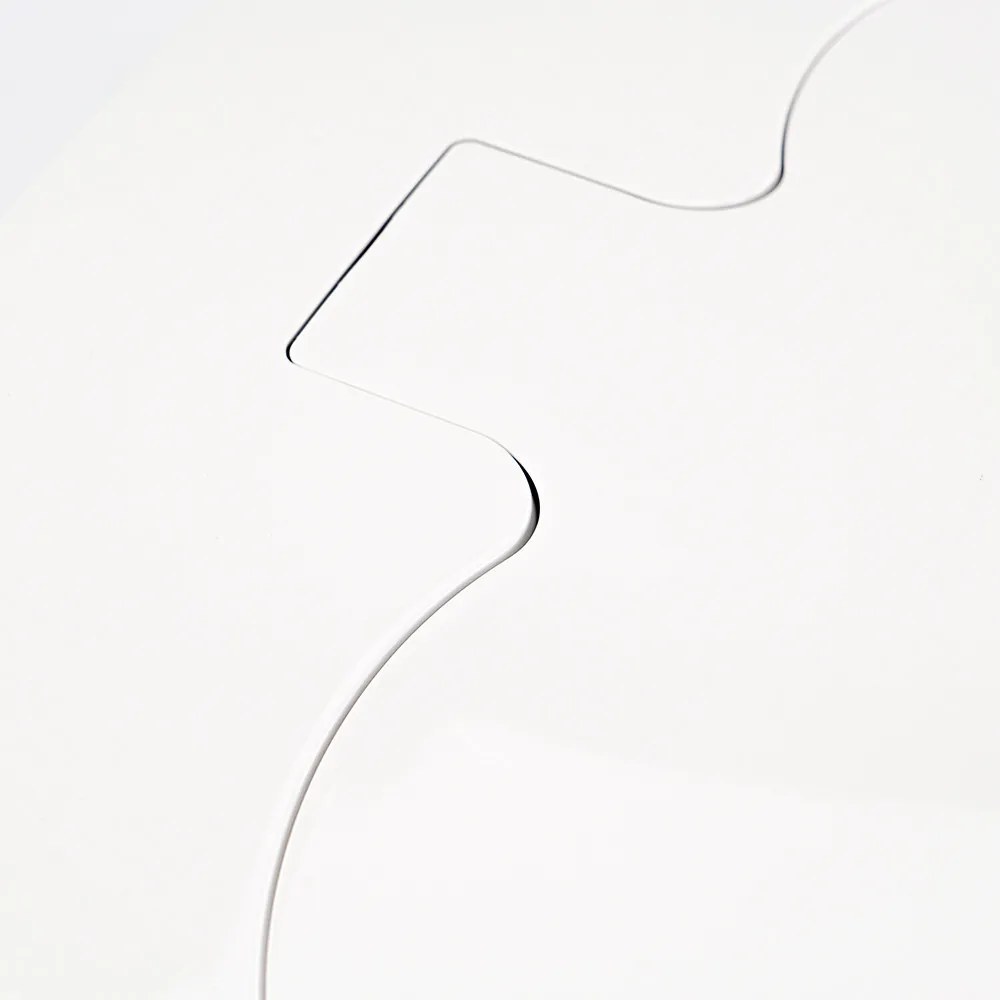 Rion Soft Close 2-in-1 scaun WC cu reductor plastic alb