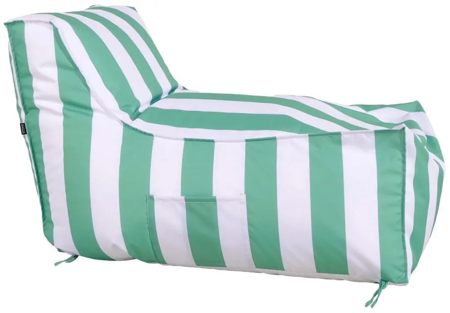 Beanbag pentru grădină alb-verde – Bonami Essentials